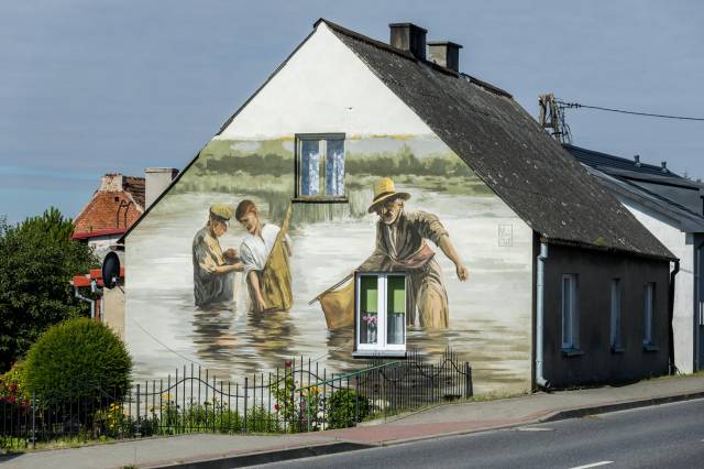 Knieja - "Rybacy" Leon Wyczółkowski