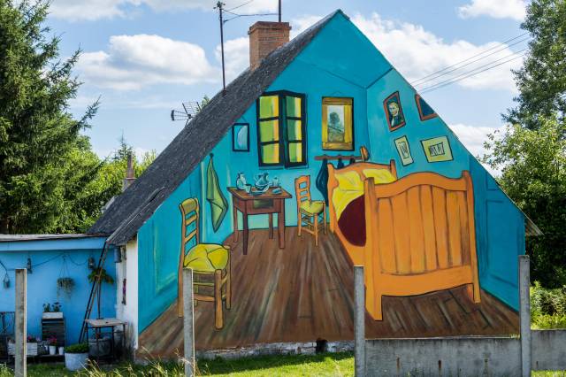 Brzózki – Pokój artysty