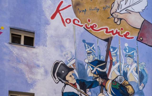 New – With Mazurka Dąbrowskiego on the banners...