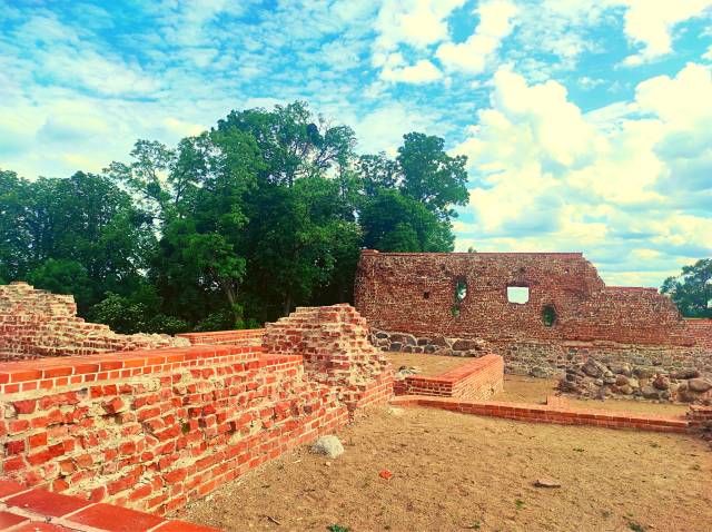 Ruiny zamku w Szubinie