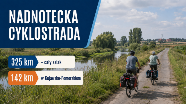 Nadnotecka Cyklostrada – 142 km rowerowej przygody w Kujawsko-Pomorskiem